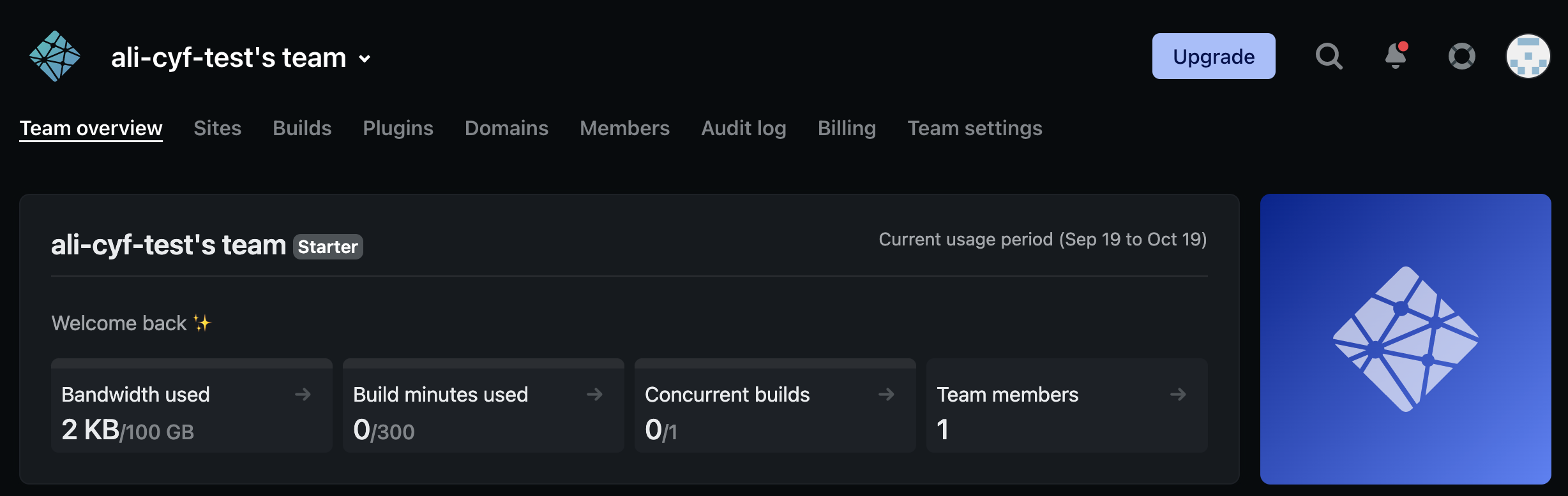 
        Netlify dashboard
      