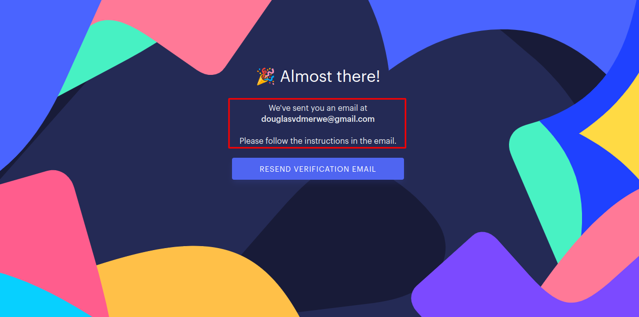 
        Verification email sent by Render
      