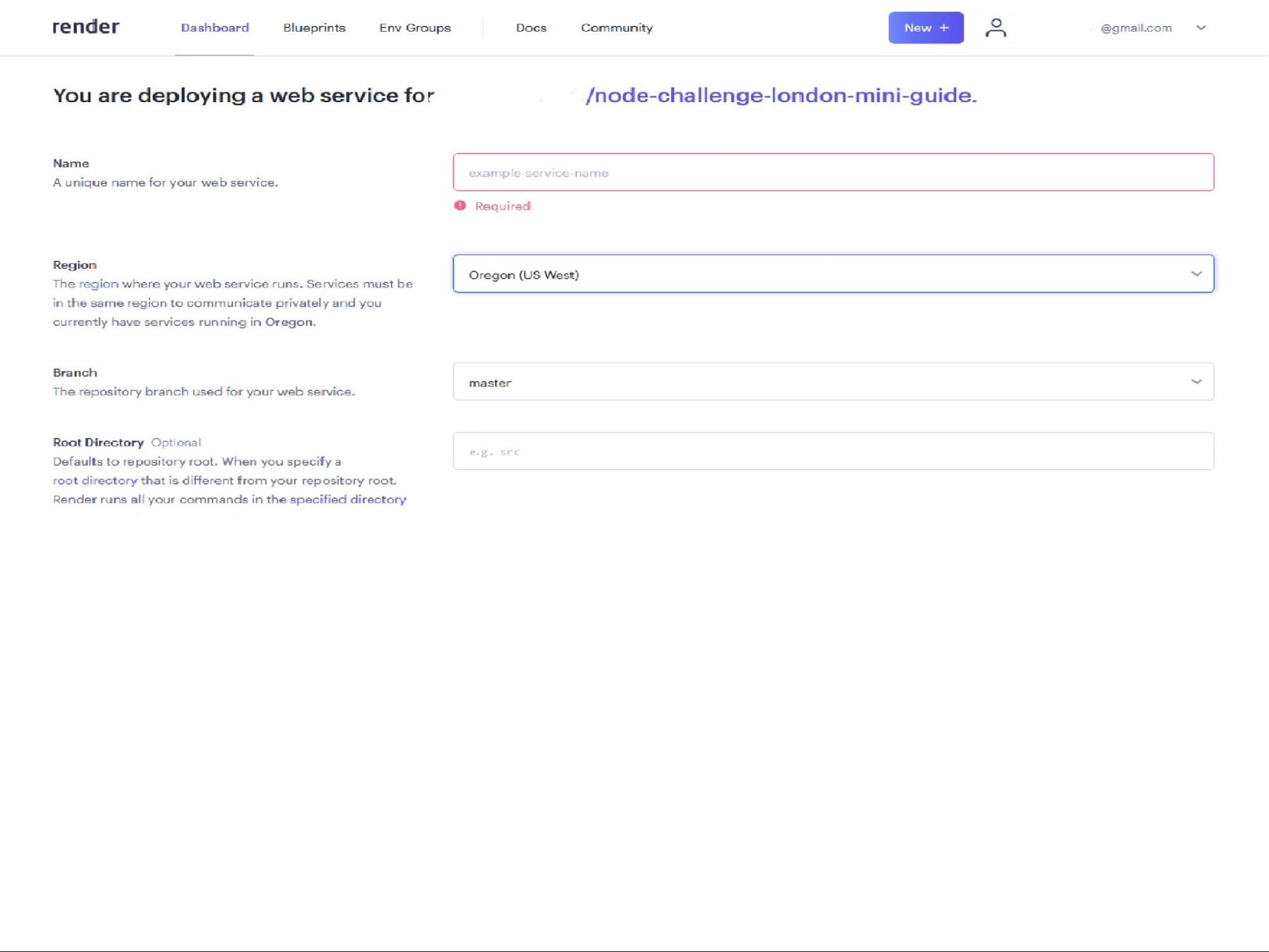 
        Name the new web service
      
